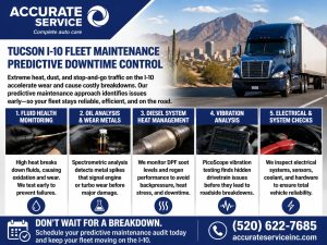 Tucson I-10 Fleet Maintenance Predictive Downtime Control